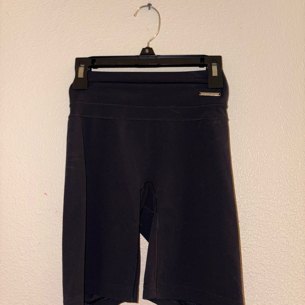 Gymshark Whitney Simmons Black Bike Shorts Form-Fitting Stretch